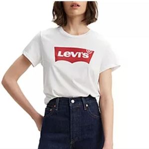 Levi's The Perfect Tee White Sz XS
